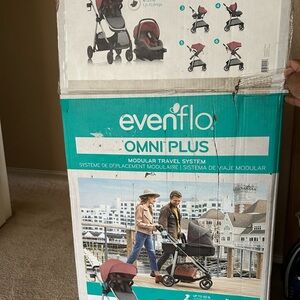 Omni Plus Modular Travel System - Red